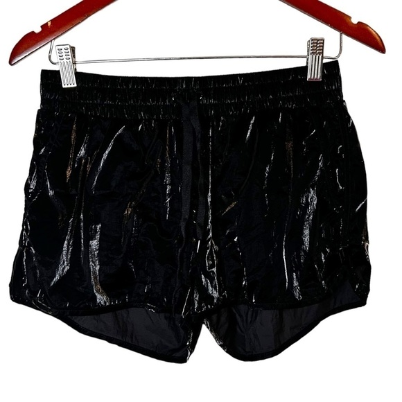 ZYIA - Midnight Bomber Gloss Athletic Shorts - Picture 6 of 16